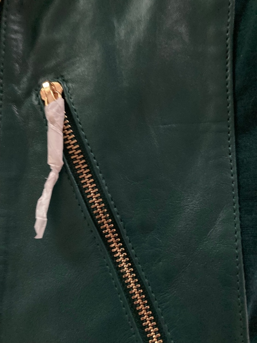 NWT IMAN Leather Jacket - Picture 16 of 16